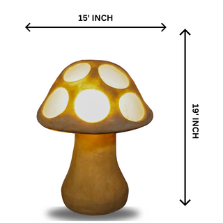 Garden Light Mushroom-051